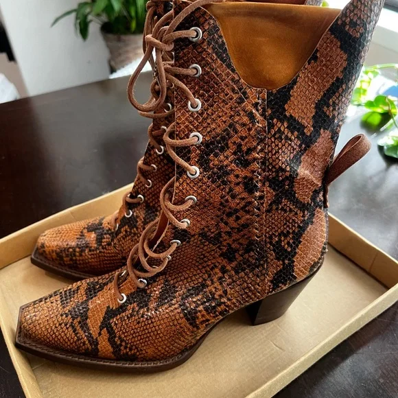 Free People Canyon Lace-Up Boots - Picture 3 of 8